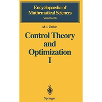 Control Theory and Optimization I: Homogeneous Spaces and the Riccati Equation i [Paperback]