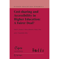 Cost-sharing and Accessibility in Higher Education: A Fairer Deal? [Paperback]