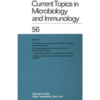 Current Topics in Microbiology and Immunology / Ergebnisse der Mikrobiologie und [Paperback]