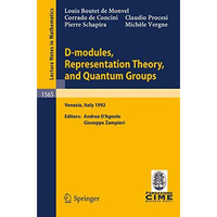 D-modules, Representation Theory, and Quantum Groups: Lectures given at the 2nd  [Paperback]