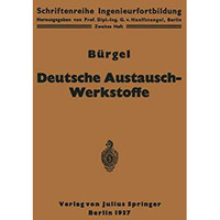 Deutsche Austausch-Werkstoffe [Paperback]