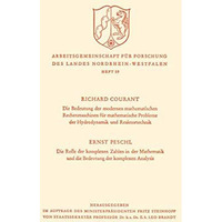 Die Bedeutung der Modernen Mathematischen Rechenmaschinen f?r mathematische Prob [Paperback]