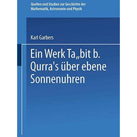 Ein Werk nbit B. Qurras ?ber Ebene Sonnenuhren [Paperback]