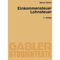 Einkommensteuer / Lohnsteuer [Paperback]