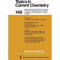 Electrochemistry III [Paperback]