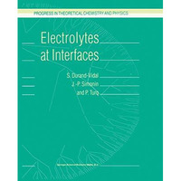 Electrolytes at Interfaces [Paperback]