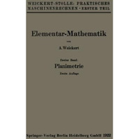 Elementar-Mathematik: Eine leichtfa?liche Darstellung der f?r Maschinenbauer und [Paperback]