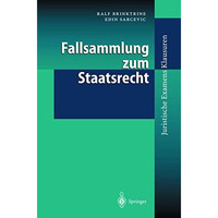 Fallsammlung zum Staatsrecht [Paperback]