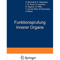 Funktionsprufung Innerer Organe [Paperback]