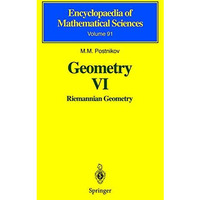 Geometry VI: Riemannian Geometry [Hardcover]