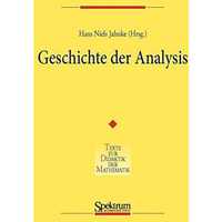 Geschichte der Analysis [Paperback]