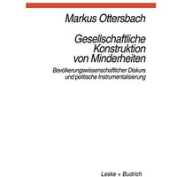 Gesellschaftliche Konstruktion von Minderheiten: Bev?lkerungswissenschaftlicher  [Paperback]