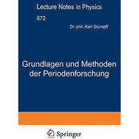 Grundlagen und Methoden der Periodenforschung [Paperback]