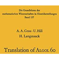 Handbook for Automatic Computation: Volume I ? Part b [Paperback]