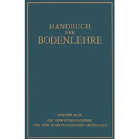 Handbuch der Bodenlehre [Paperback]