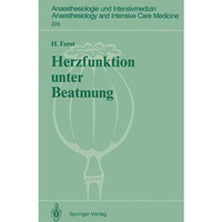 Herzfunktion unter Beatmung [Paperback]