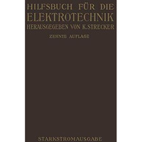 Hilfsbuch f?r die Elektrotechnik: Starkstromausgabe [Paperback]