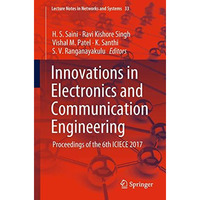 Innovations in Electronics and Communication Engineering: Proceedings of the 6th [Paperback]