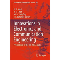 Innovations in Electronics and Communication Engineering: Proceedings of the 8th [Paperback]