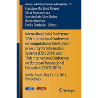 International Joint Conference: 12th International Conference on Computational I [Paperback]