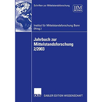 Jahrbuch zur Mittelstandsforschung 2/2003 [Paperback]