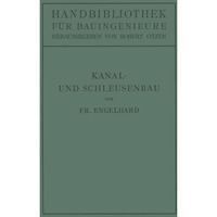 Kanal- und Schleusenbau [Paperback]