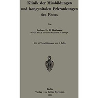 Klinik der Missbildungen und kongenitalen Erkrankungen des F?tus [Paperback]