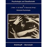 Klinische Psychologie: Theoretische und Ideologische Probleme [Paperback]