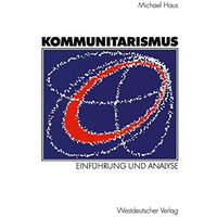 Kommunitarismus: Einf?hrung und Analyse [Paperback]