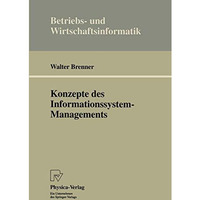 Konzepte des Informationssystem-Managements [Paperback]