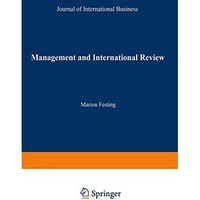 Management and International Review: Strategic Issues in International Human Res [Paperback]