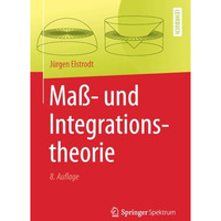 Ma?- und Integrationstheorie [Paperback]