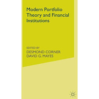 Modern Portfolio Theory and Financial Institutions [Paperback]