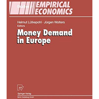 Money Demand in Europe [Hardcover]