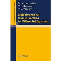 Multidimensional Inverse Problems for Differential Equations [Paperback]