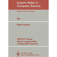 NEWCAT: Parsing Natural Language Using Left-Associative Grammar [Paperback]