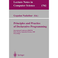 Principles and Practice of Declarative Programming: International Conference, PP [Paperback]