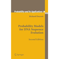 Probability Models for DNA Sequence Evolution [Hardcover]