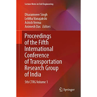 Proceedings of the Fifth International Conference of Transportation Research Gro [Hardcover]