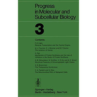 Progress in Molecular and Subcellular Biology 3 [Paperback]