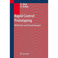 Rapid Control Prototyping: Methoden und Anwendungen [Hardcover]