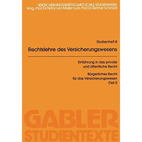 Rechtslehre des Versicherungswesens (RLV) [Paperback]