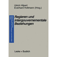 Regieren und intergouvernementale Beziehungen [Paperback]