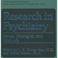 Research in Psychiatry: Issues, Strategies, and Methods [Hardcover]