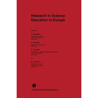 Research in Science Education in Europe [Hardcover]