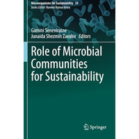 Role of Microbial Communities for Sustainability [Paperback]