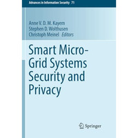 Smart Micro-Grid Systems Security and Privacy [Paperback]