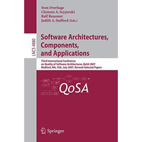 Software Architectures, Components, and Applications: Third International Confer [Paperback]