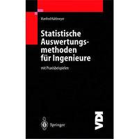 Statistische Auswertungsmethoden f?r Ingenieure: mit Praxisbeispielen [Hardcover]