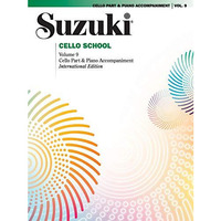 Suzuki Cello School, Vol 9: Cello Part (includes Piano Acc.) [Paperback]